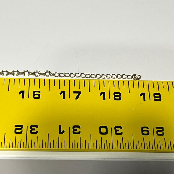 Fall inspired Yellow Orange Brown and Mother of Pearl Necklace 19" - Picture 8 of 9